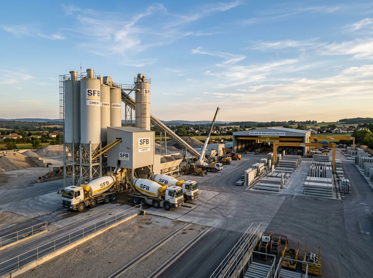 Usines BTP en France