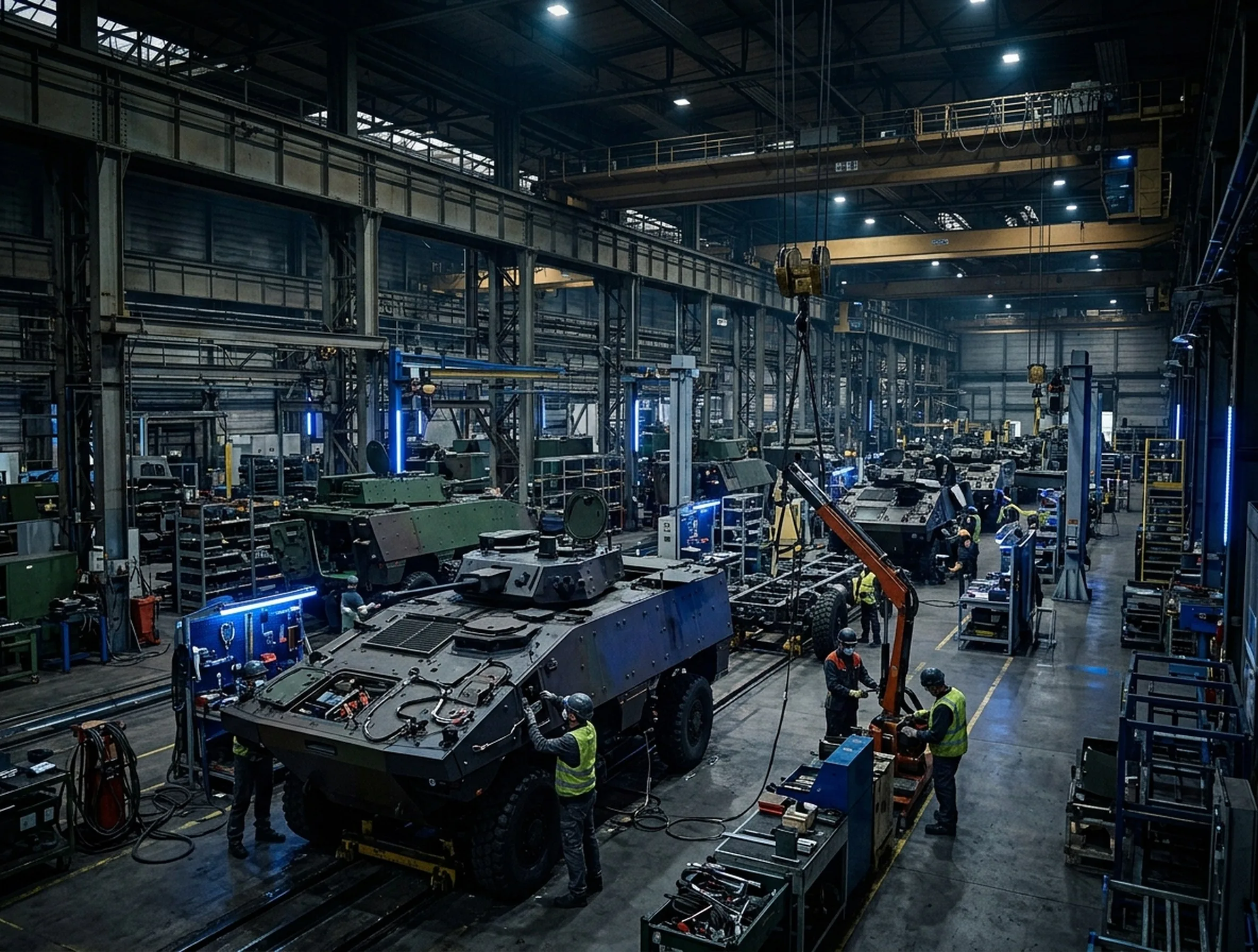 Usines défense en France
