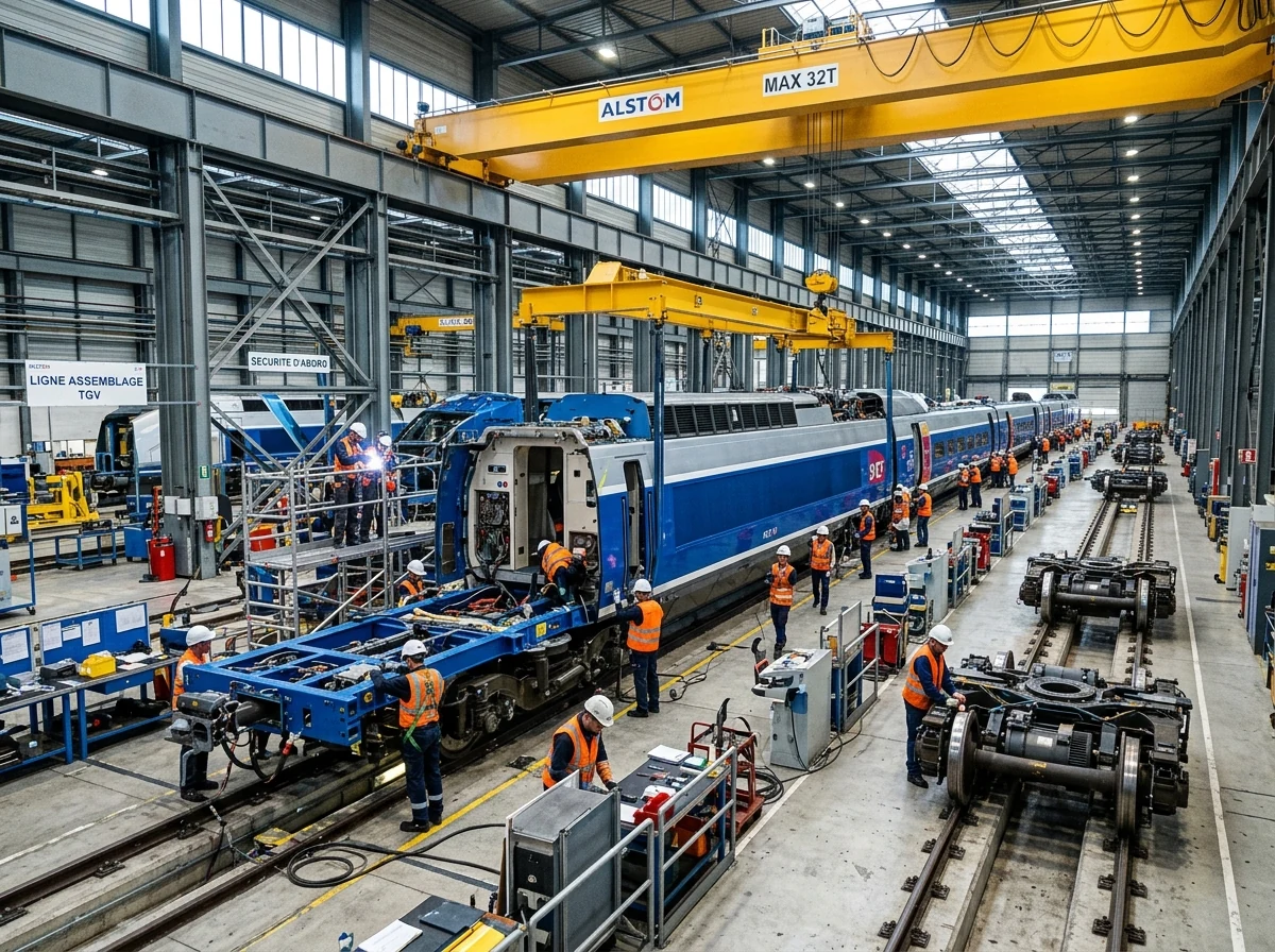 Usines ferroviaires en France