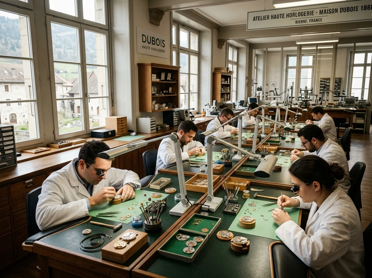 Manufactures d'horlogerie et de luxe en France