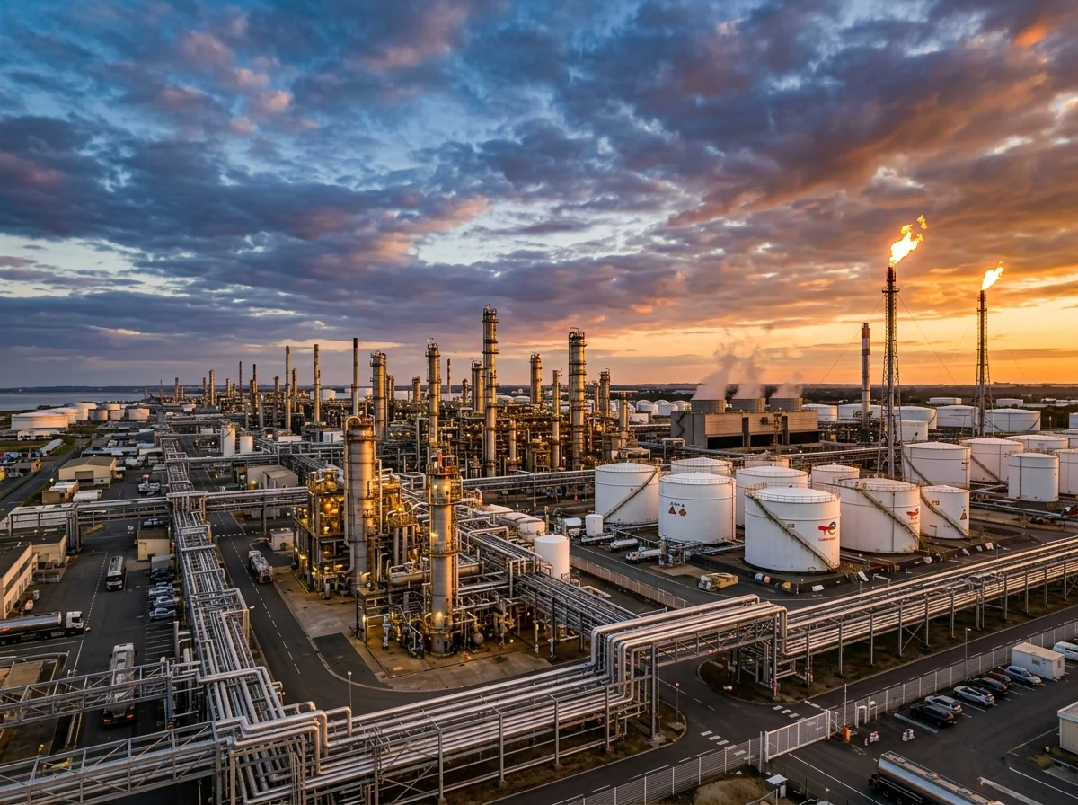 Raffineries et usines pétrochimiques en France